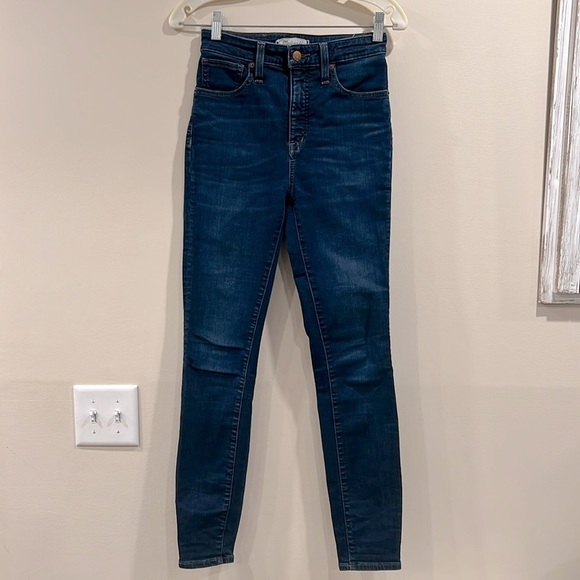 🔥Madewell Dark Blue Denim Jeans🔥 - Picture 1 of 9